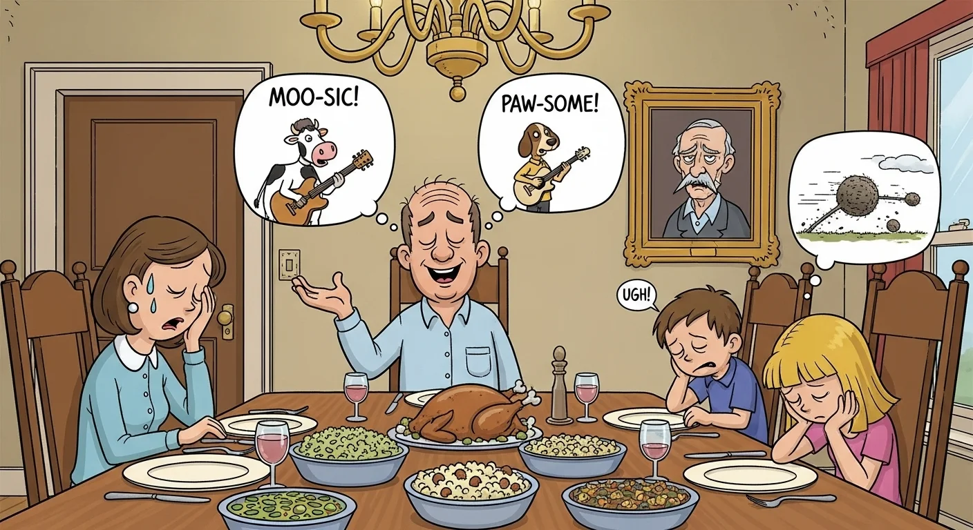 Dinner Table Papa Jokes