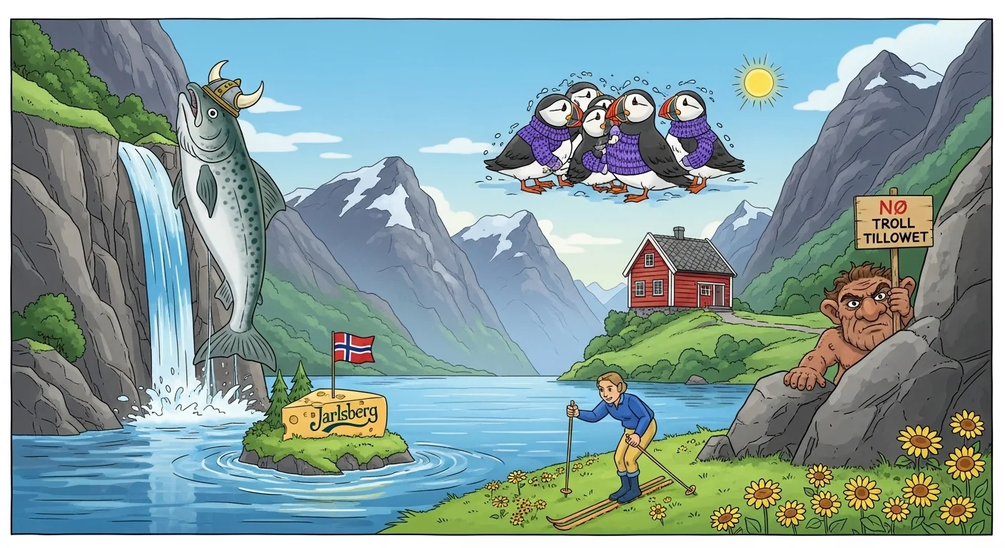 Norwegian Landscape Jokes