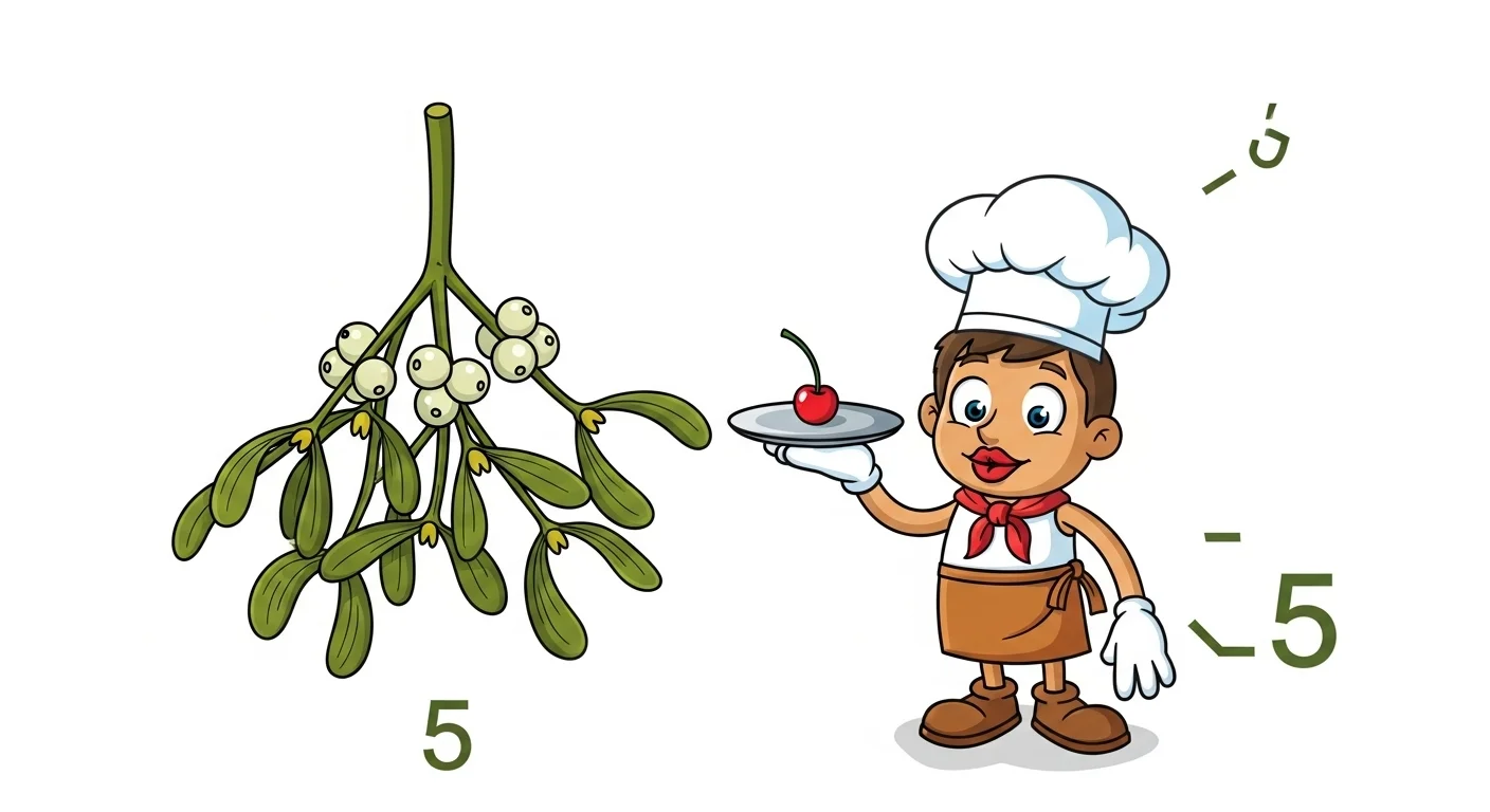 Cheeky Mistletoe Puns