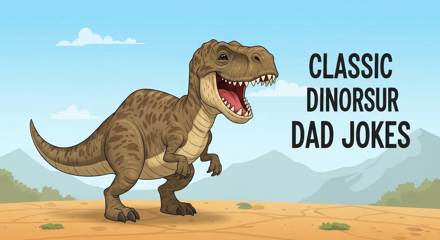 Classic Dinosaur Dad Jokes
