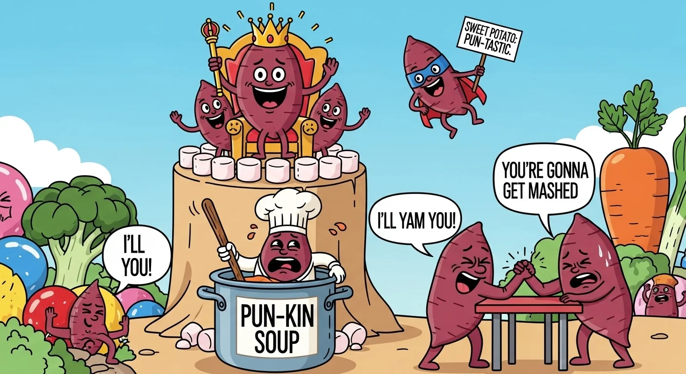 Classic Sweet Potato Puns