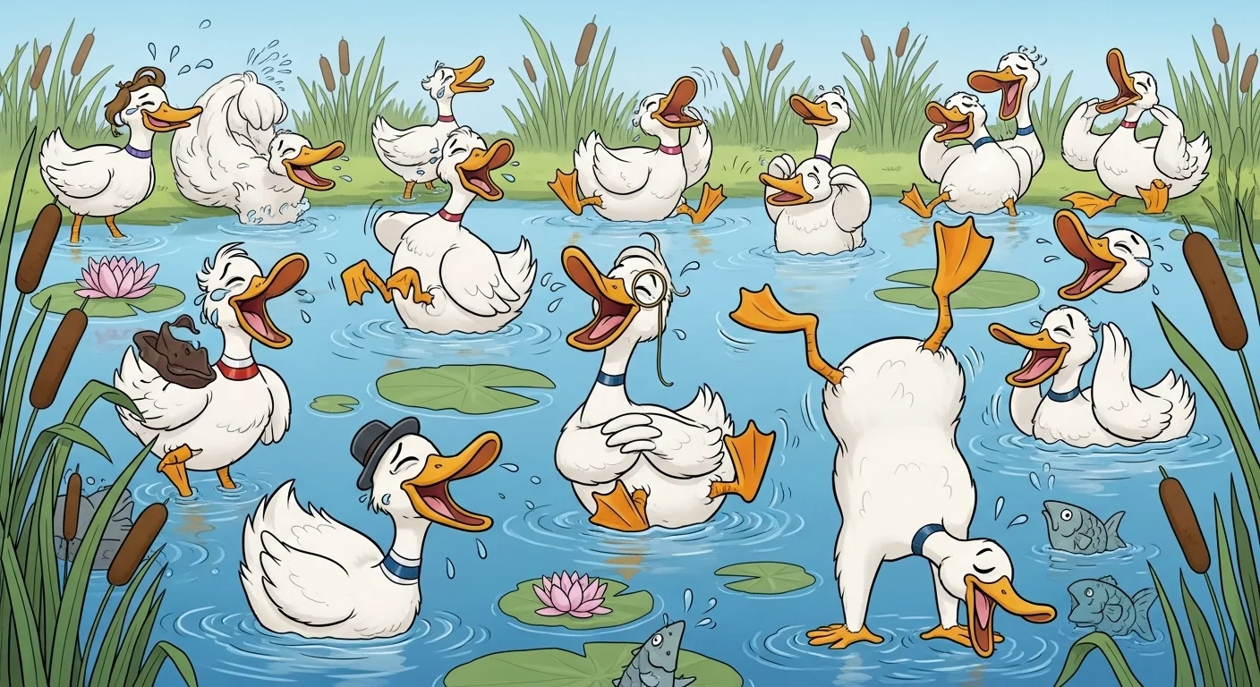 Extra Silly Duck Jokes Pond Edition