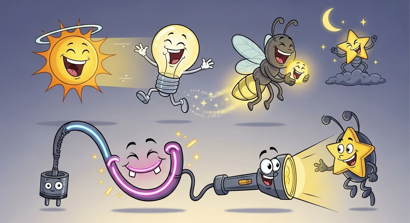 Glow & Radiance Puns