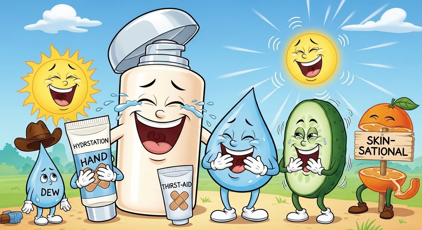 Moisturizer & Hydration Puns