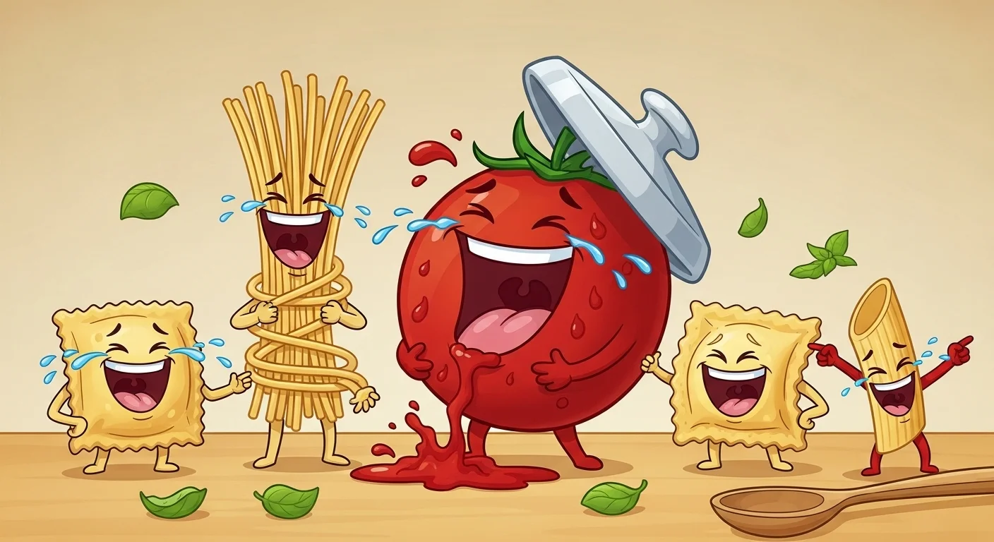 Pasta & Sauce Tomato Puns