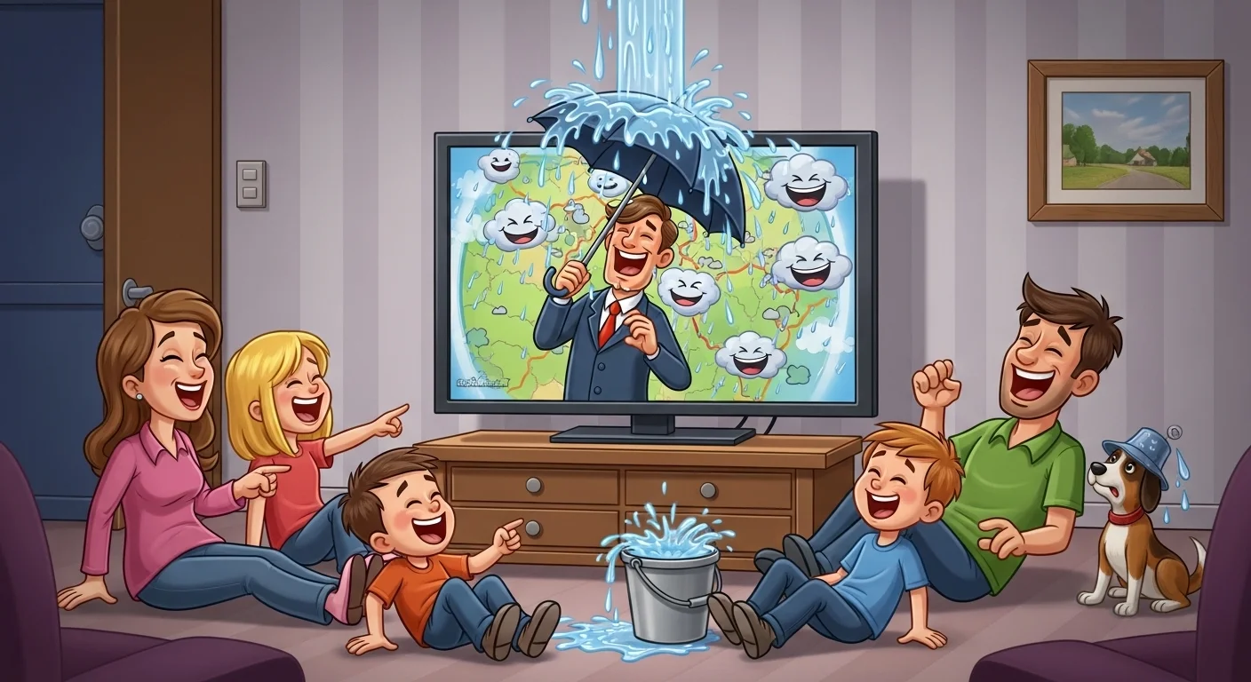 Rainy Forecast Jokes That Pour Comedy