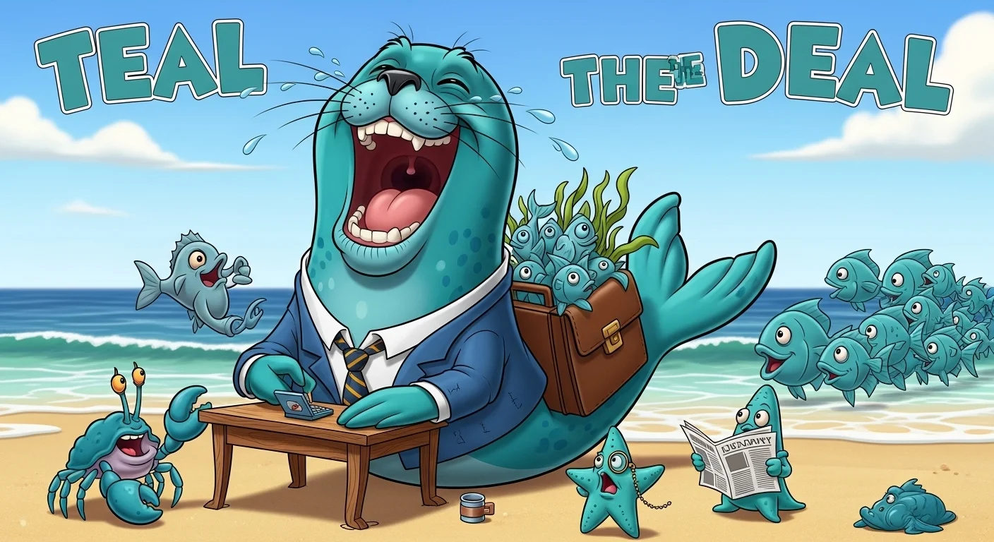 Teal the Deal Classic Teal Puns
