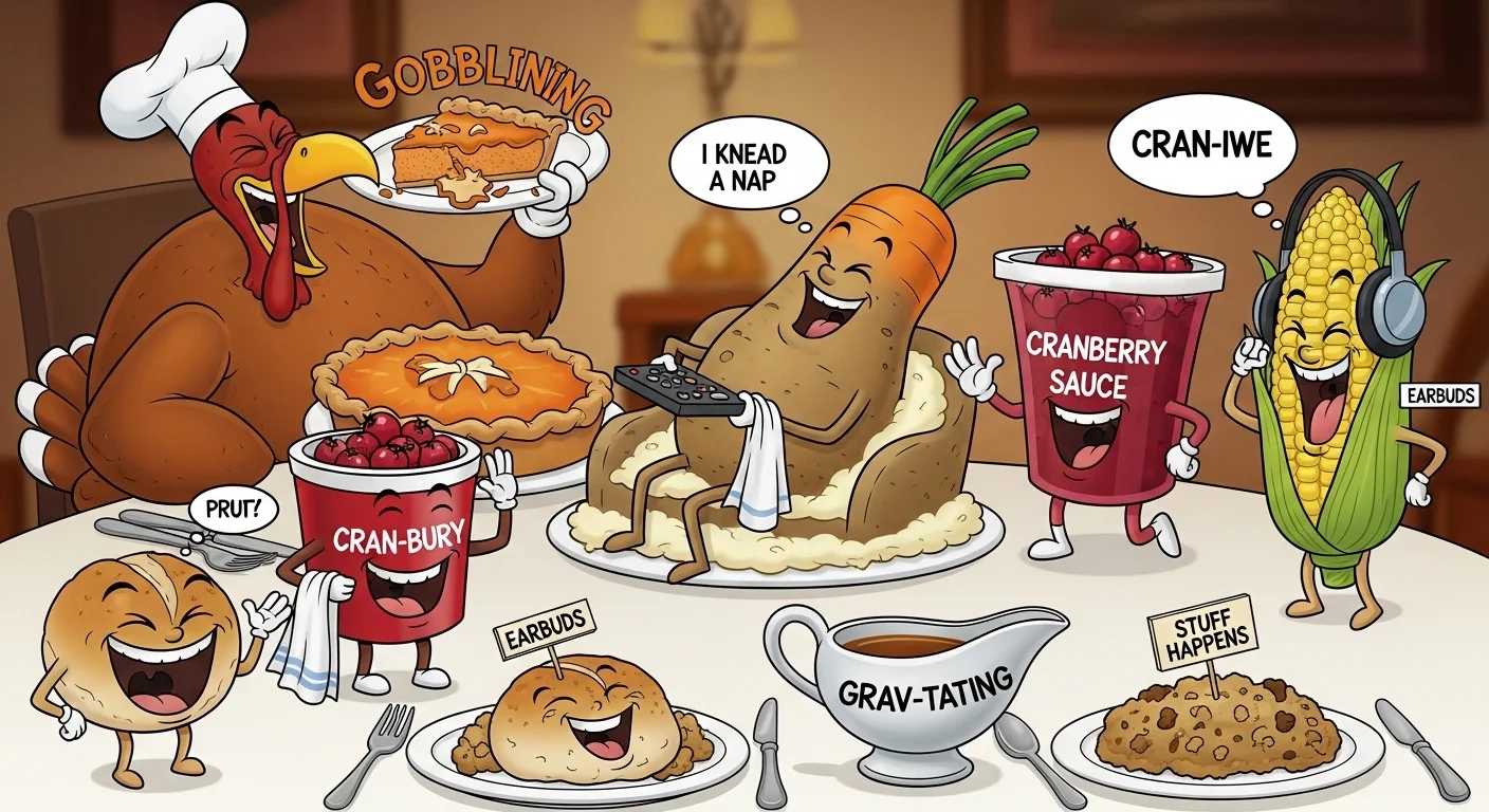 Thanksgiving Themed Puns