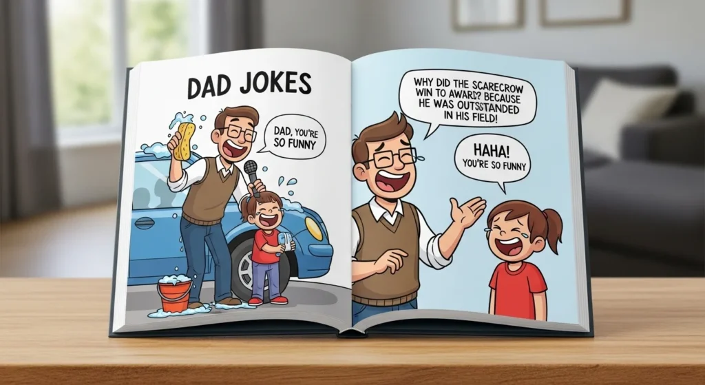 dad jokes book