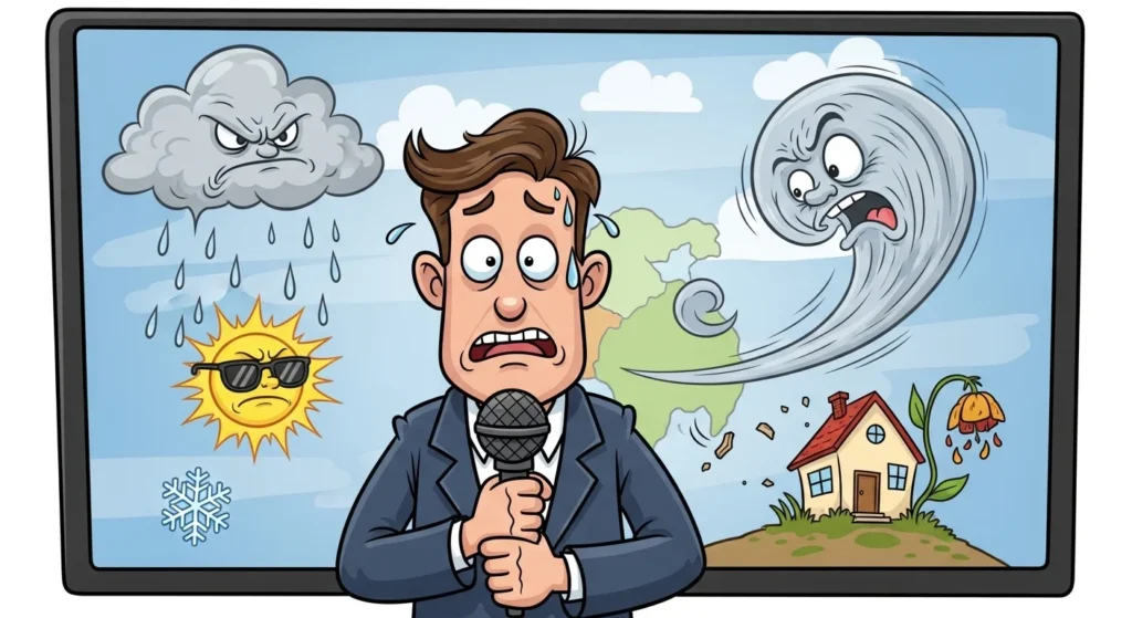 weather report jokes