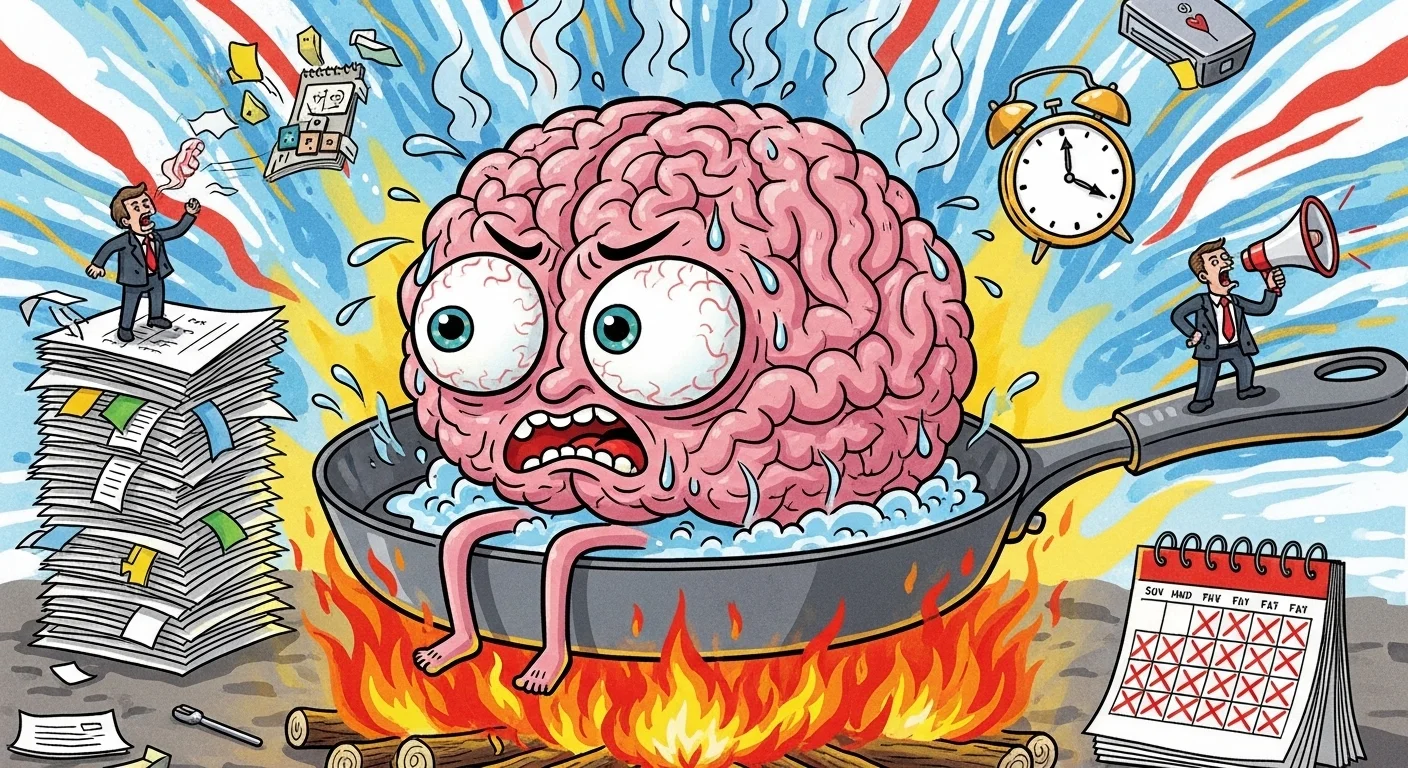 Brain Fry Stress Puns