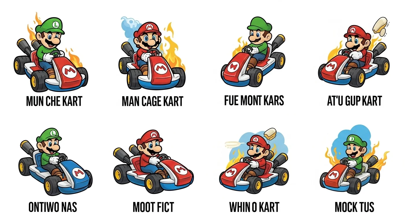 Classic Mario Kart Puns