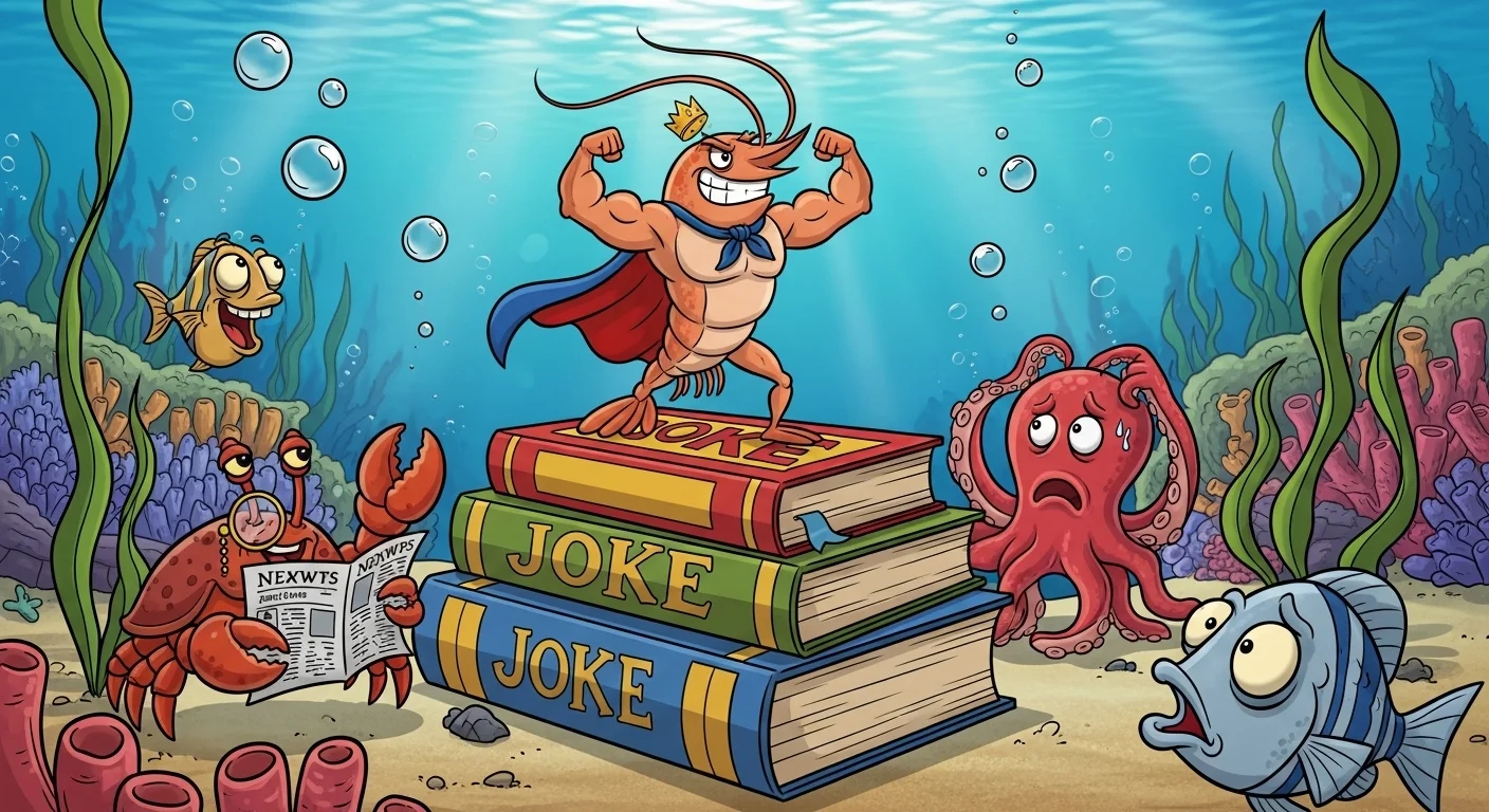 Shrimp Happens Tiny but Mighty Jokes