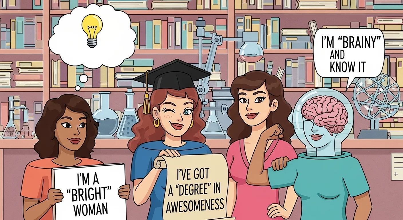 Smart Women Puns That Prove Brains Are Beautiful