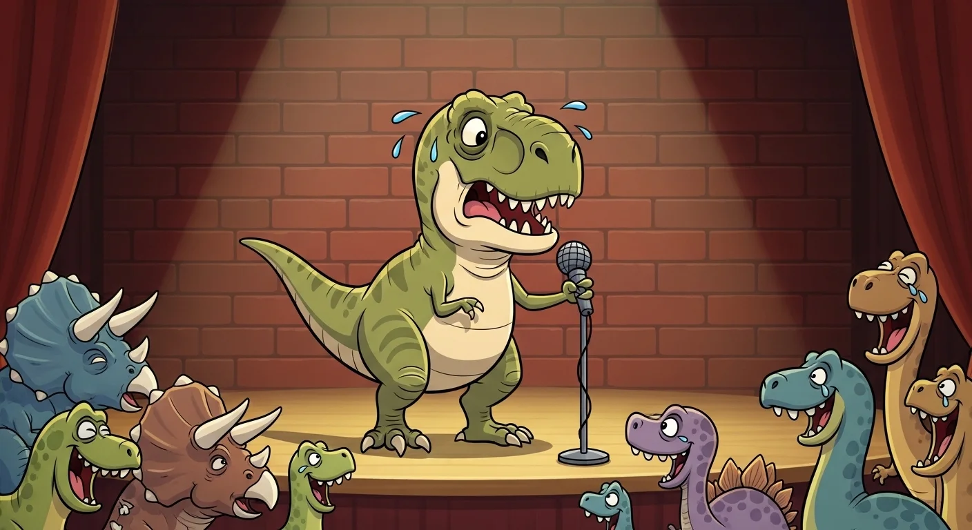 T-Rex Tiny Arm Humor – Dinosaur Jokes