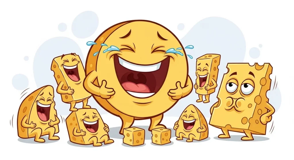 cheese jokes