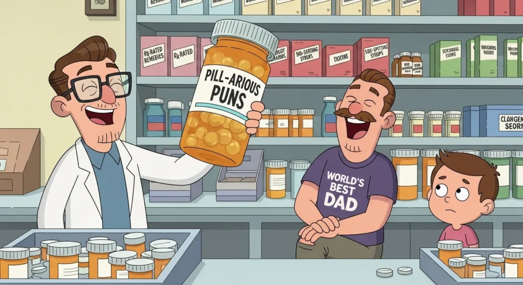 pharmacy dad jokes