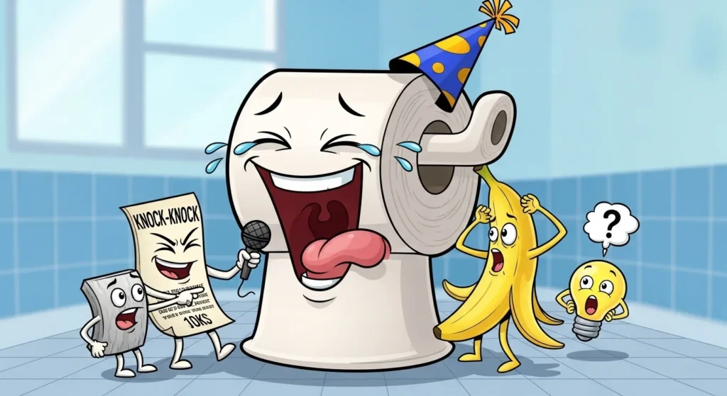 toilet roll jokes